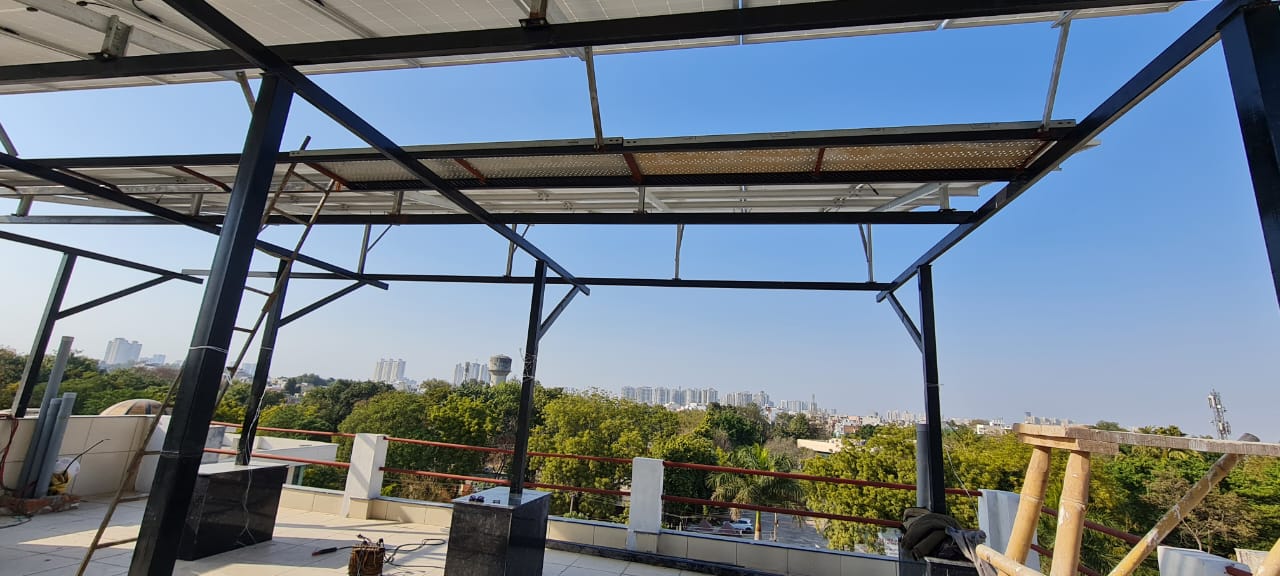 Custom steel structure