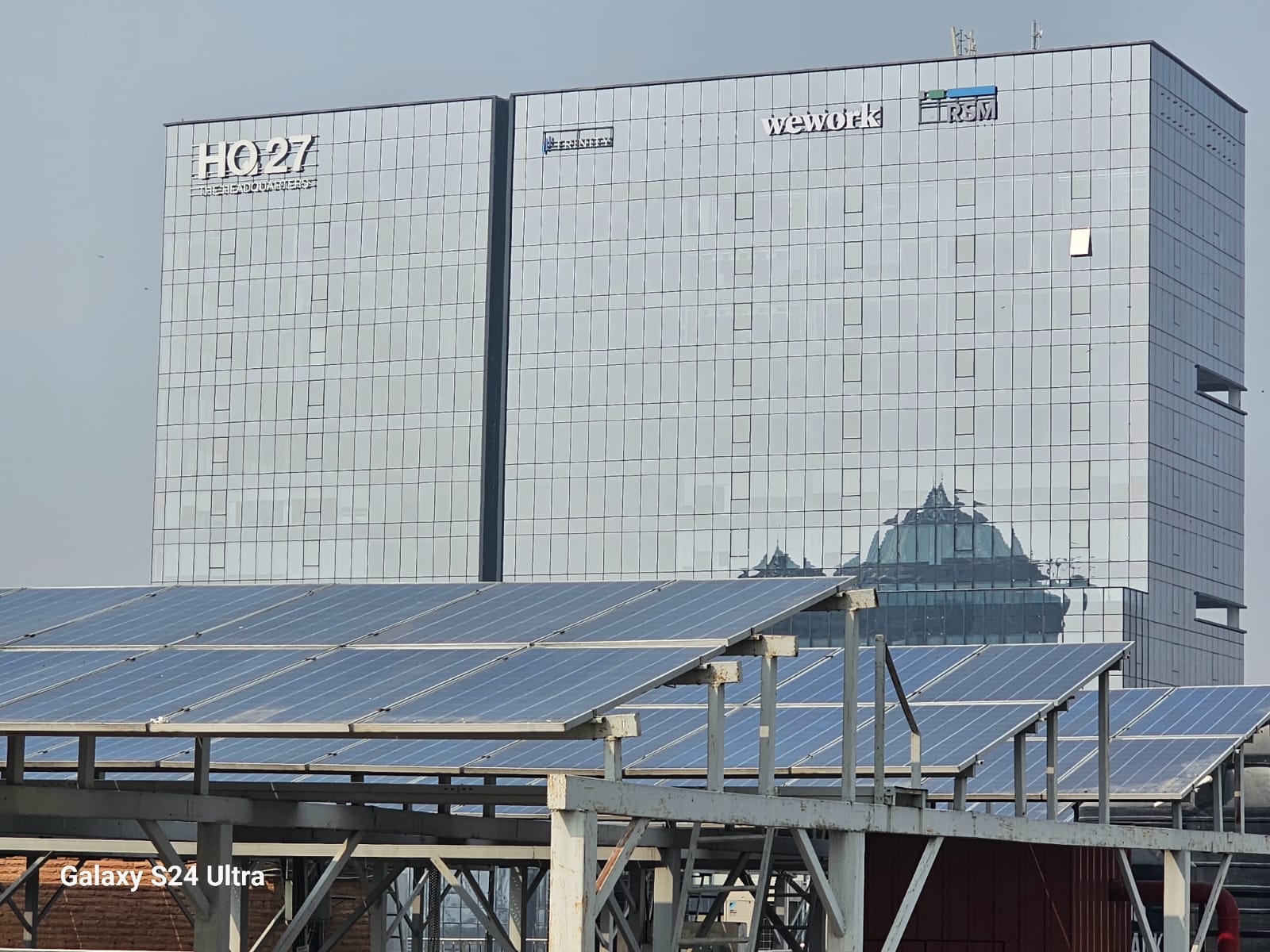 Commercial solar project
