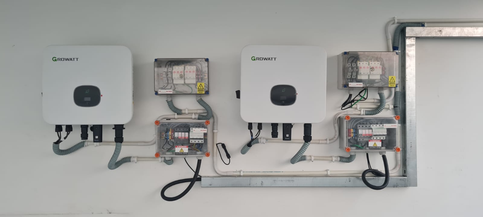 Clean inverter installation